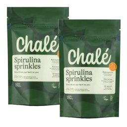 Chalé Spirulina Sprinkles Duoverpakking
