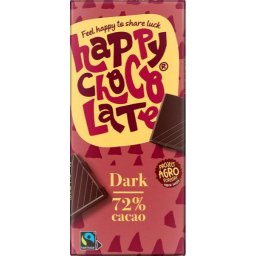 Happy Chocolate Dark 72% Cacao