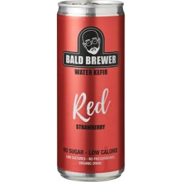 Bald Brewer Water Kefir Red Strawberry