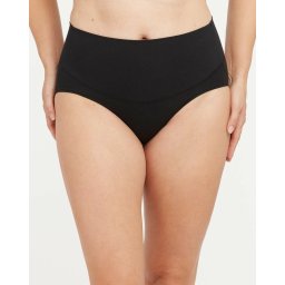 SPANX - Maat M - Cotton Comfort - Slip Dames Onderbroek Kleur Zwart