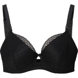 Noppies - Maat 75E - Voedingsbeha Deluxe Mesh Triangle - Black