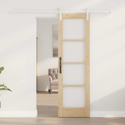 vidaXL Schuifdeur ORKDAL Naturel 61 x 198,5 cm