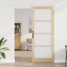vidaXL Schuifdeur ORKDAL Naturel 93 x 232 cm