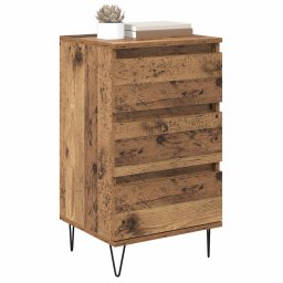 vidaXL Dressoir Oud Hout 40 x 35 x 70 cm Gemonteerd hout en ijzer