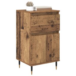 vidaXL Dressoir Oud Hout 40 x 35 x 70 cm Gemonteerd hout en ijzer
