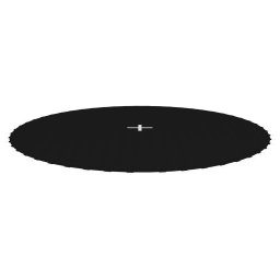 vidaXL Springmat voor 10 feet/3,05 m ronde trampoline stof zwart