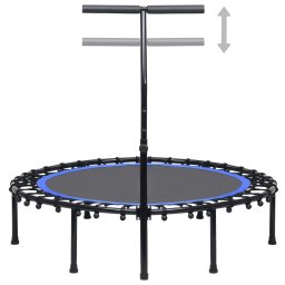 vidaXL Fitnesstrampoline met handgreep 122 cm