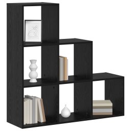 vidaXL Kamerscherm Boekenkast 6-laags 99 x 29 x 99 cm Bewerkt hout