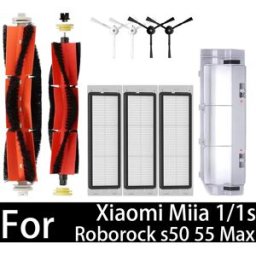 Voor Xiaomi Robot Stofzuiger 1/1S SDJQR01RR SDJQR02RR SDJQR03RR Roborock E2 E3 E4 E5 S4 S4 Max S5 Belangrijkste Zijborstel filter pruim