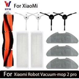 HAOYUNMA Voor Xiaomi Mi Robot Vacuüm-Mop 2 Pro/Lite MJST1SHW MJSTL Hepa Filter Mop Doek Belangrijkste Zijborstel Mijia Stofzuiger Accessoires 9PCS