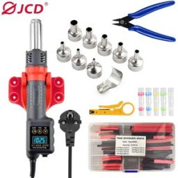 JCD 750W Micro Hot Air Gun 8208 Solderen Rework Lassen Station LCD Digitaal Warmtepistool BGA IC Soldeer Gereedschap Met Warmte Krimpkous Buis 8208 KIT2