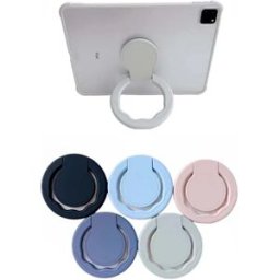 ZMHY Universeel 360° ° Roterende plastic tabletstandaardhouder voor iPad Samsung Huawei Xiaomi-tablets - Verstelbare enkele desktopbeugel Blue