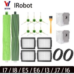 HAOYUNMA Voor IRobot Roomba I7 I8 E5 E6 I3 J7 I6 Robot Stofzuiger Accessoires Belangrijkste Zijborstel Onderdelen 14PCS8