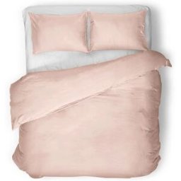 Primaviera DeLuxe Dekbedovertrek Uni Egyptisch Katoen Roze - Tweepersoons 200 x 200/260 cm + 2 kussenslopen