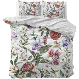 Dreamhouse Dekbedovertrek Ophelia Wit - Lits-jumeaux 240 x 200/220 cm + 2 kussenslopen