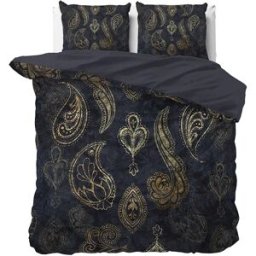 Dreamhouse Dekbedovertrek Jaimy Blauw - Eenpersoons 140 x 200/220 cm + 1 kussensloop