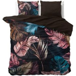 Dreamhouse Dekbedovertrek Isabella Bruin - Eenpersoons 140 x 200/220 cm + 1 kussensloop