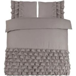 Dreamhouse Dekbedovertrek Cyprus Taupe - Lits-jumeaux 240 x 200/220 cm + 2 kussenslopen