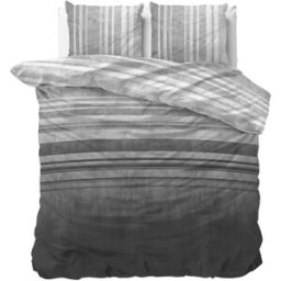 Sleeptime Dekbedovertrek Moon Light Grijs - Tweepersoons 200 x 200/220 cm + 2 kussenslopen