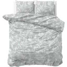 Sleeptime Dekbedovertrek Rosa Grijs - Lits-jumeaux 240 x 200/220 cm + 2 kussenslopen