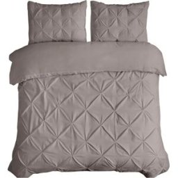 Dreamhouse Dekbedovertrek Salvador Taupe - Lits-jumeaux 240 x 200/220 cm + 2 kussenslopen