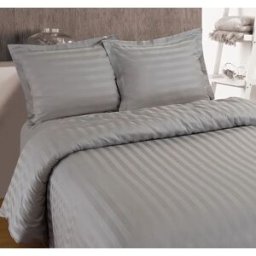 Primaviera DeLuxe Dekbedovertrek Hotel Streep Grijs - Tweepersoons 200 x 200/260 cm + 2 kussenslopen