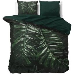 Dreamhouse Dekbedovertrek Walker Groen - Lits-jumeaux 240 x 200/220 cm + 2 kussenslopen