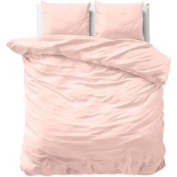 Primaviera DeLuxe Dekbedovertrek Uni Satijn Roze - Lits-jumeaux 240 x 200/220 cm + 2 kussenslopen