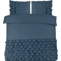 Dreamhouse Dekbedovertrek Cyprus Blauw - Eenpersoons 140 x 200/220 cm + 1 kussensloop