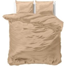 Sleeptime Dekbedovertrek Beauty Skin Care Taupe - Tweepersoons 200 x 200/220 cm + 2 kussenslopen
