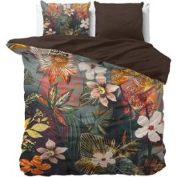 Dreamhouse Dekbedovertrek Wild Rose 2 Multi - Eenpersoons 140 x 200/220 cm + 1 kussensloop