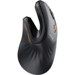 Remodius ProtoArc Ergonomische Verticale Muis - Draadloos via Bluetooth & 2.4 GHz - USB-C Oplaadbaar - 3 Apparaten - Instelbare DPI - Stil - Zwart