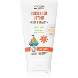 WoodenSpoon Baby & Family Beschermende Zonnebrandlotion voor de hele Familie SPF 50 150 ml