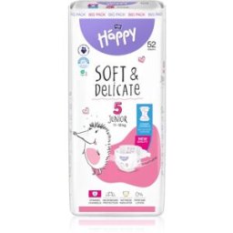 BELLA Baby Happy Soft&Delicate wegwerpluiers met kanaaltjes 11-18 kg 52 st
