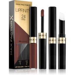 Max Factor Lipfinity Lip Colour Langaanhoudende Lippenstift met Balsem Tint 200 Cafinated 4,2 gr