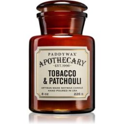 Paddywax Apothecary Tobacco & Patchouli geurkaars 226 g