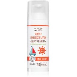 WoodenSpoon Baby & Family Beschermende Zonnebrandlotion voor de hele Familie SPF 50 50 ml