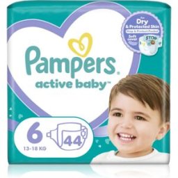 Pampers Active Baby Size 6 wegwerpluiers 13-18 kg 44 st
