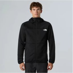 The North Face Meteora Fullzip Fleece Jack Heren (Maat - L, Kleur - TNF Black)