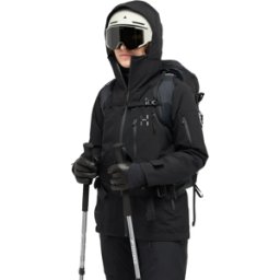 Haglofs Latnja GTX Insulated Jacket Dames (Maat - M, Kleur - True black)
