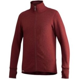 Woolpower Full Zip Jacket 400 (Maat - L, Kleur - Rust Red)
