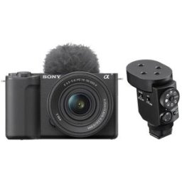 Sony Vlogcamera Alpha ZV-E10 II + SEL 16-50mm PZ OSS II + microfoon ECM-M1