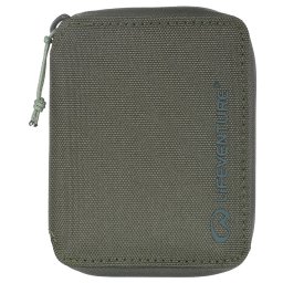 Lifeventure RFiD Bi-Fold Wallet Olive - Portemonnee