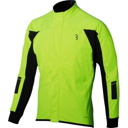 BBB Cycling - Maat S - TriGuard Fietsjas Heren - Lange mouwen Neon Geel