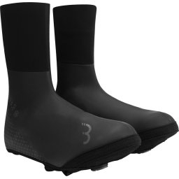 BBB Cycling - Maat 43/44 UltraWear Zipperless Fiets Overschoenen Waterdicht - Overschoenen Wielrennen en Mountainbike - Thermo - Zwart