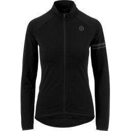 AGU - XL Thermo Fietsshirt Lange Mouwen Essential Dames - Zwart