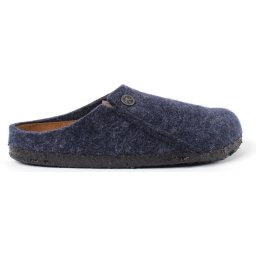 Birkenstock - Maat 44 Zermatt regular Filz Soft Cozy Home Heren Pantoffels - Donkerblauw