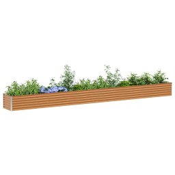 vidaXL Verhoogde plantenbak Licht Bruin 485 x 50 x 36 cm