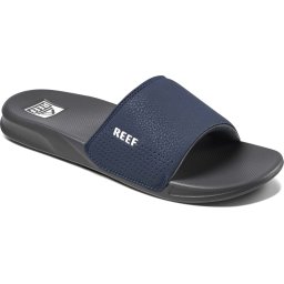 Reef - maat 46 - One Slidenavy/White Heren Slippers - Donkerblauw/Wit