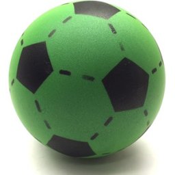 Foam Voetbal Groen (20 cm)